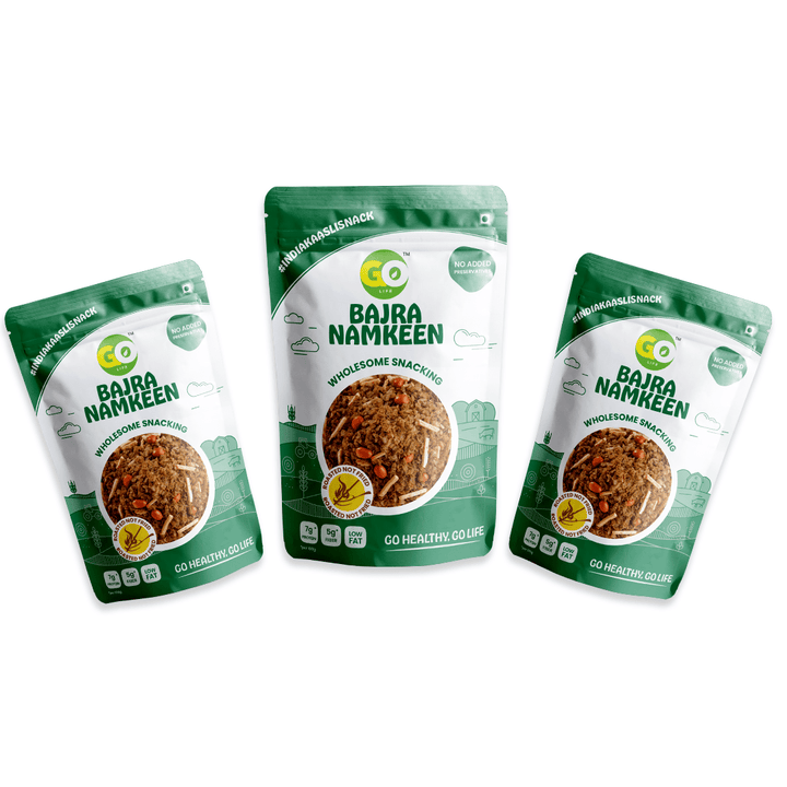 GoLife Bajra millet Namkeen |Truly Grandma Approved Snack | Roasted not Fried | Packed with yummiest and healthy |golifeindia