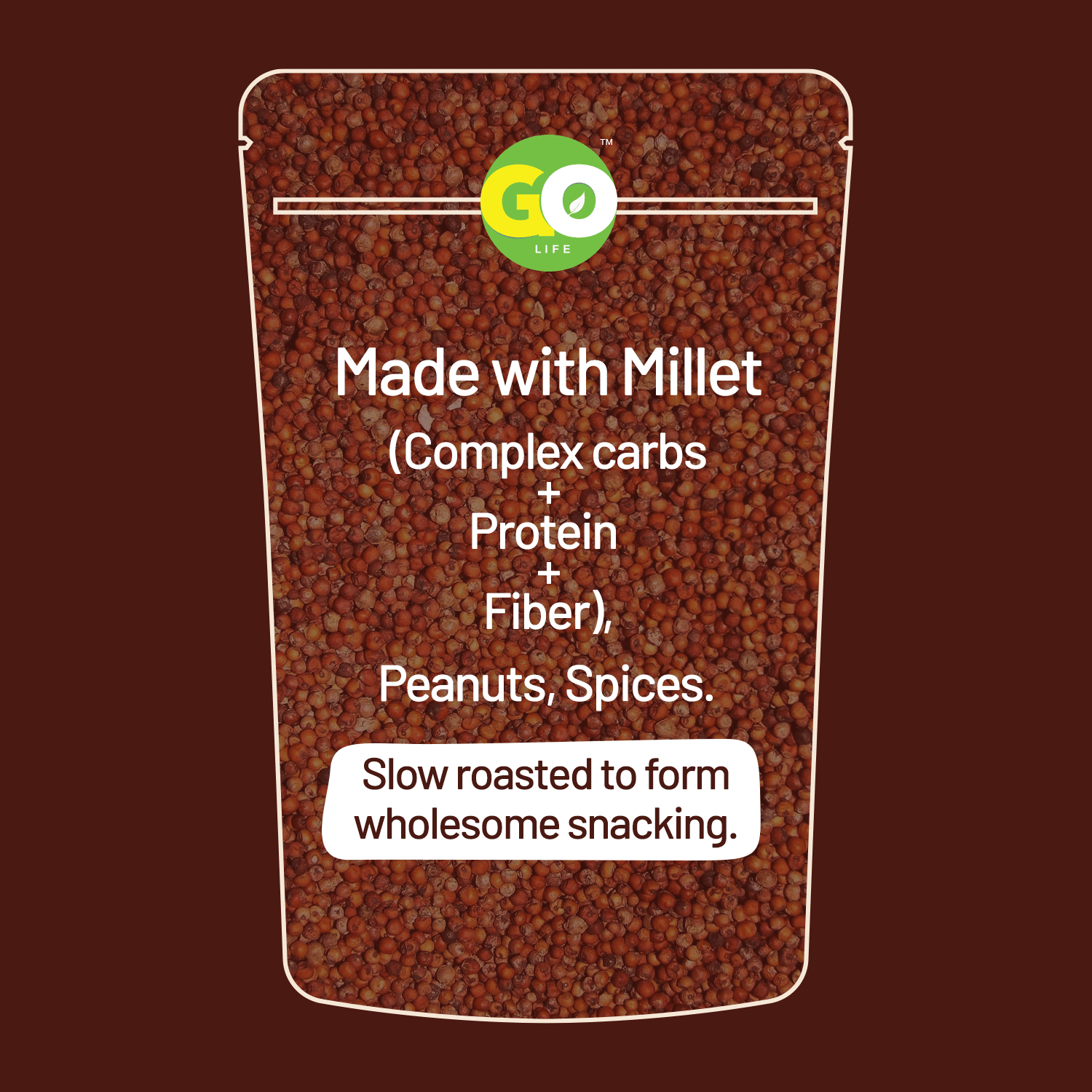 Crunchy Ragi Millet Namkeen Pack of 2 - 300gms